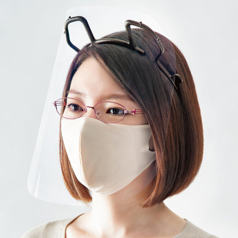 驚きの透明感&曇り止めのシャルマンシールド カチューシャタイプ