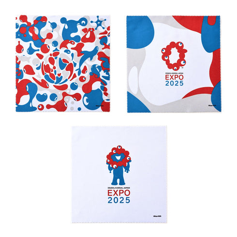 大阪・関西万博メガネ拭き リサイクルポリエステル使用のエコ商品 MY5150CS