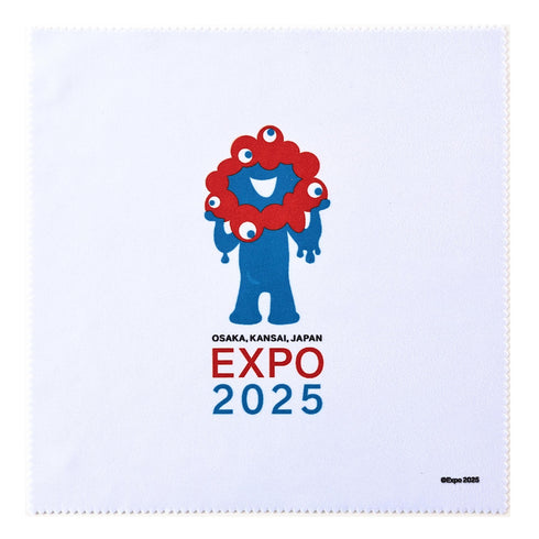 大阪・関西万博メガネ拭き リサイクルポリエステル使用のエコ商品 MY5150CS