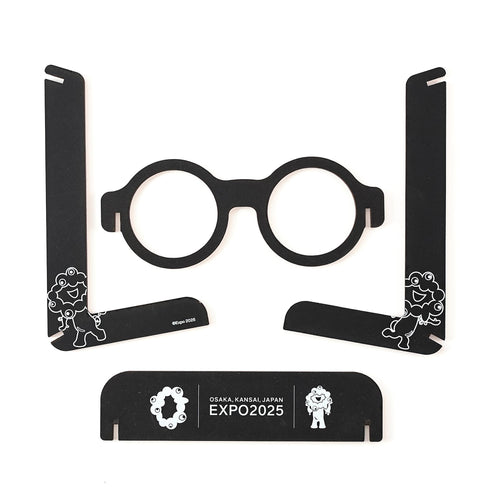 ミャクミャクのメガネスタンド 廃材を再利用したエコ商品 MY5151CS