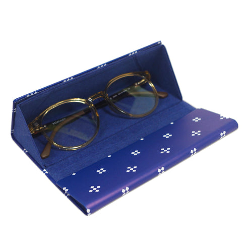 折りたたみで頑丈なメガネケース レッド SH463