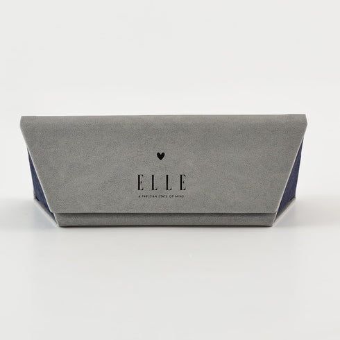 ELLE 折りたたみメガネケース グレー 2