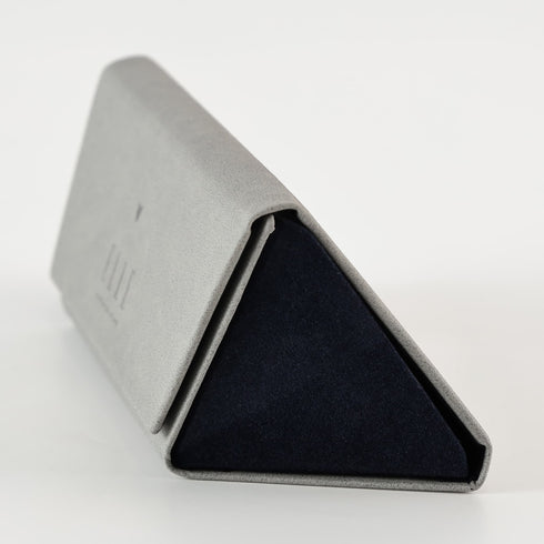 ELLE 折りたたみメガネケース グレー 3