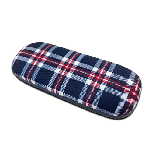 カバンの中でも目立つチェック柄のメガネケース MT565