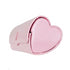 内側までかわいいピンクのハート型メガネケース SH457